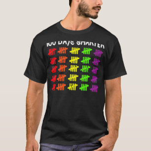 100 Days Smarter Happy 100th Day Of School Student T-Shirt