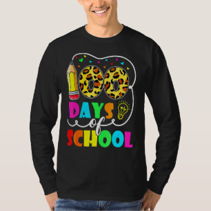 100 Days Smarter Happy 100th Day Of School Student T-Shirt