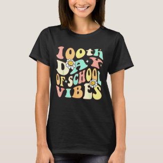 100 Days Smarter Happy 100th Day Of School Teacher T-Shirt