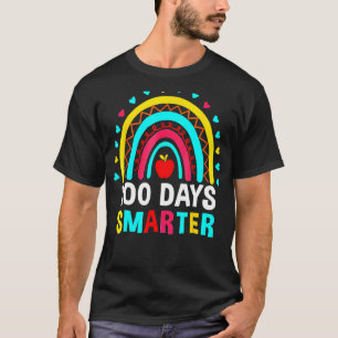 100 Days Smarter Happy 100th Day Of School Teacher T-Shirt