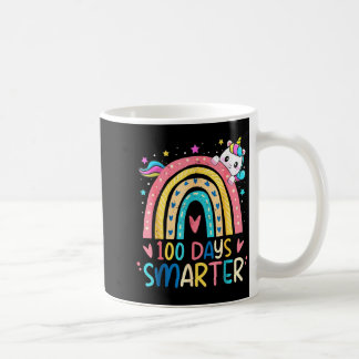 100 Days Smarter Kids Girls Unicorn 100th Day Of S Coffee Mug