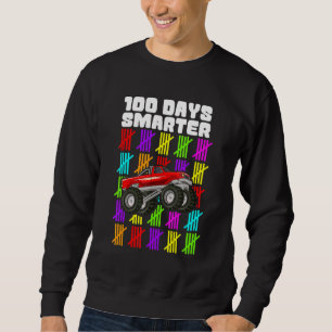 100 Days Smarter Monster Truck Shirt Boy 100th Day
