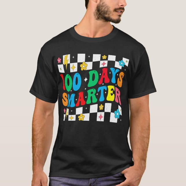100 Days Smarter Of SchoolT-Shirt T-Shirt (Front)