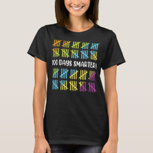100 Days Smarter School Celebration 100 Days Of Sc T-Shirt