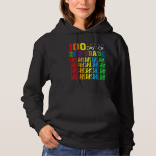 100 Days Smarter Second Grade 100th Day Of School Hoodie