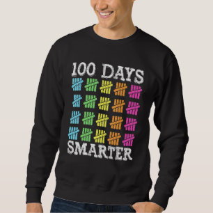 100 Days Smarter Shirt Teachers Kids Boys Girls Sc