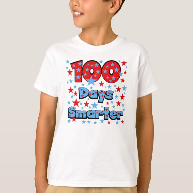 100 Days Smarter T-Shirt (Front)