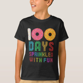 100 Days Sprinkled With Fun 100th Day Of School  T-Shirt