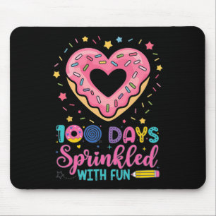 100 Days Sprinkled With Fun Cupcake 100th Day Of S Mouse Pad