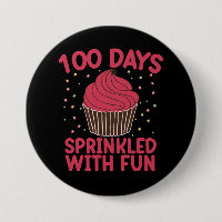 100 Days Sprinkled With Fun Cupcake School Girl 