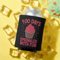 100 Days Sprinkled With Fun Cupcake School Girl 