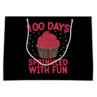 100 Days Sprinkled With Fun Cupcake School Girl