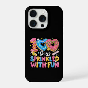 100 Days Sprinkled With Fun Cute Donut iPhone 15 Pro Case