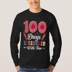 100 Days Sprinkled With Fun  Sprinkles Cupcake Sch T-Shirt