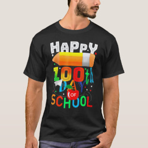 100 Days Teacher Or Student 100th Day Of School 4 T-Shirt