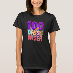 100 Days Wiser  Student Teacher T-Shirt