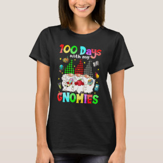 100 Days with my Gnomies Cute Gnomes for 100th Day T-Shirt