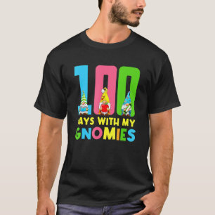 100 Days With My Gnomies Gnome Teacher T-Shirt