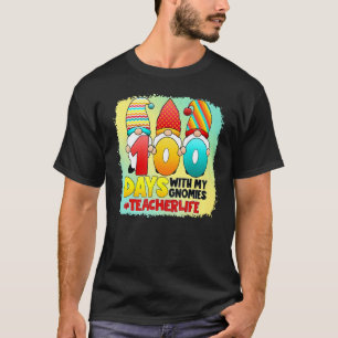 100 Days With My Gnomies Teacher T-Shirt