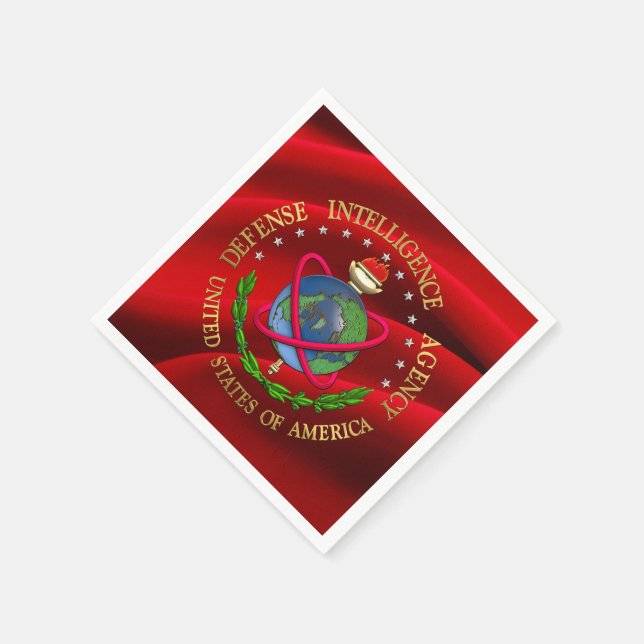 [100] Defence Intelligence Agency: DIA Special Edn Napkin (Corner)
