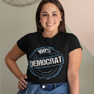 100% Democrat T-Shirt