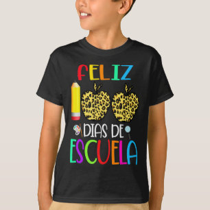 100 Dias De Escuela Tee Spanish 100 Days Of School