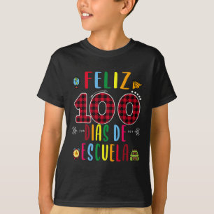 100 Dias De La Escuela Tee 100 Days Of School Span