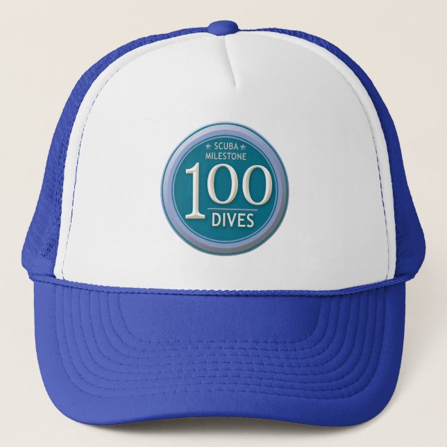 100 Dives Trucker Hat (Front)