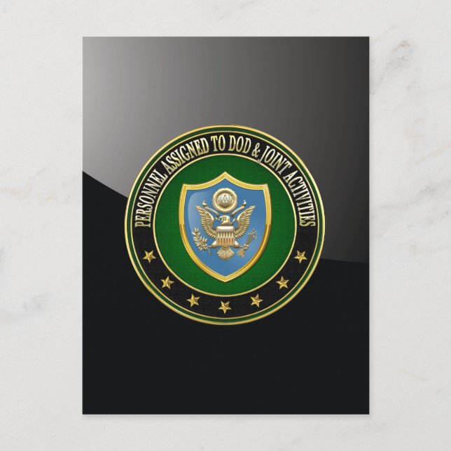 [100] DOD & Joint Activities CSIB Special Edition Postcard (Front)