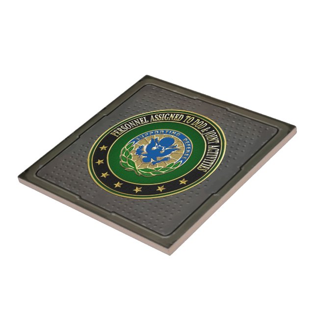 [100] DOD & Joint Activities DUI Special Edition Tile (Side)
