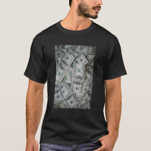 100 Dollar Bills  Money Usa Currency American Doll T-Shirt