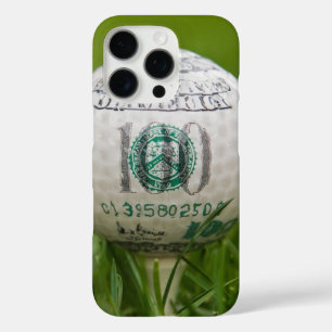 100 Dollar Golf Ball iPhone 16 Pro Case