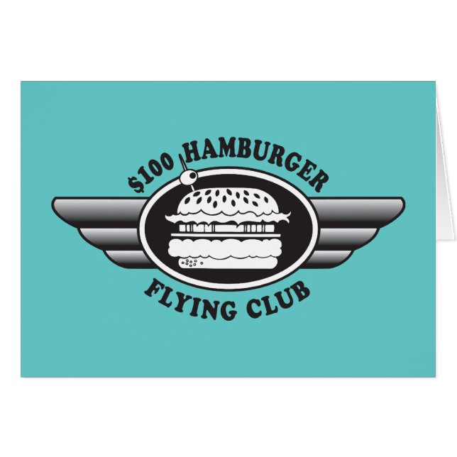 100 Dollar Hamburger - Flying Club (Front Horizontal)