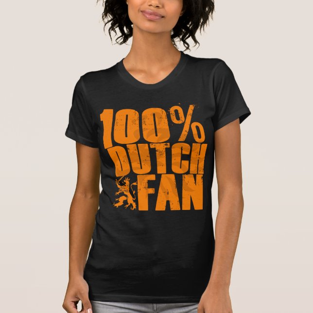 100% Dutch Fan T-Shirt (Front)