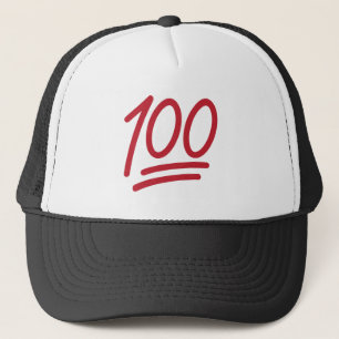 100 Emoji Designed Trucker Hat