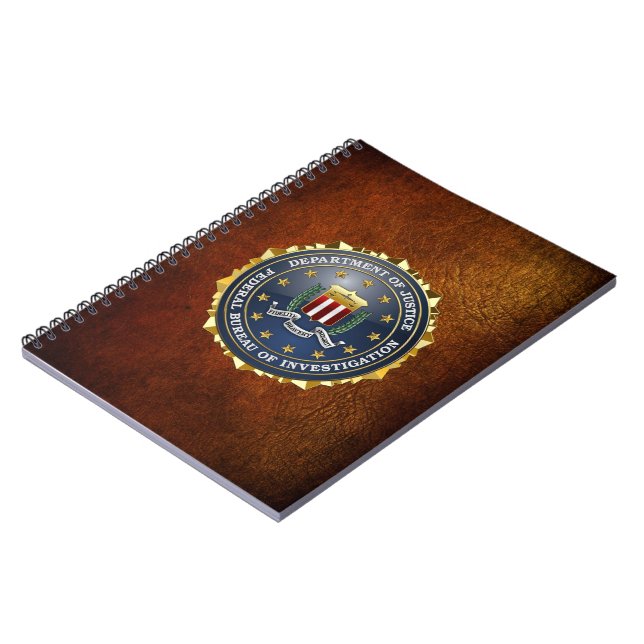 [100] FBI Special Edition Spiral Notebook (Left Side)