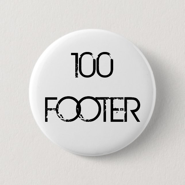 100 Footer 6 Cm Round Badge (Front)