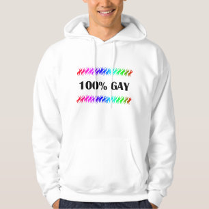 100% Gay Hoodie