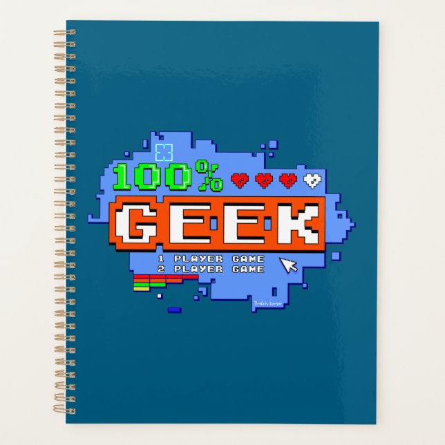100% Geek Planner (Front)