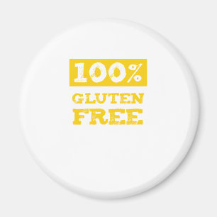 100% Gluten Free Magnet