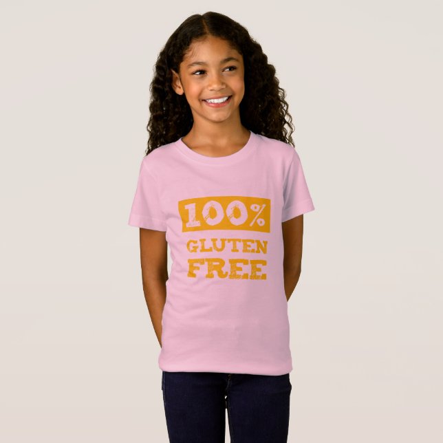 100% Gluten Free T-Shirt (Front Full)