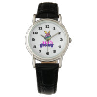 100% Groovy Rainbow Hand Peace Sign