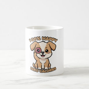 100% Happy Zero Calories Coffee Mug