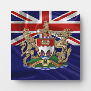 [100] Hong Kong - 1959-1997 Coat of Arms Plaque