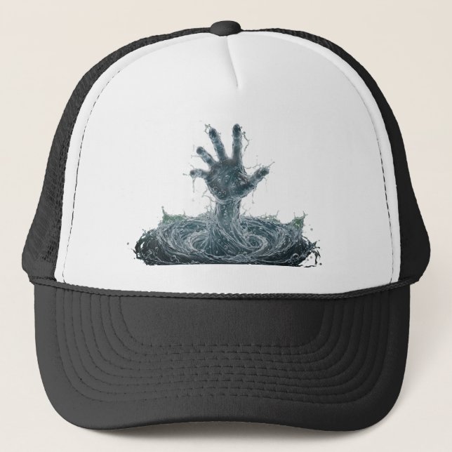 100% Hydrated  Trucker Hat (Front)