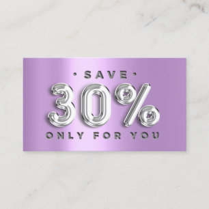 100 INSERT QRCODE 30%OFF Custom Logo Lavender