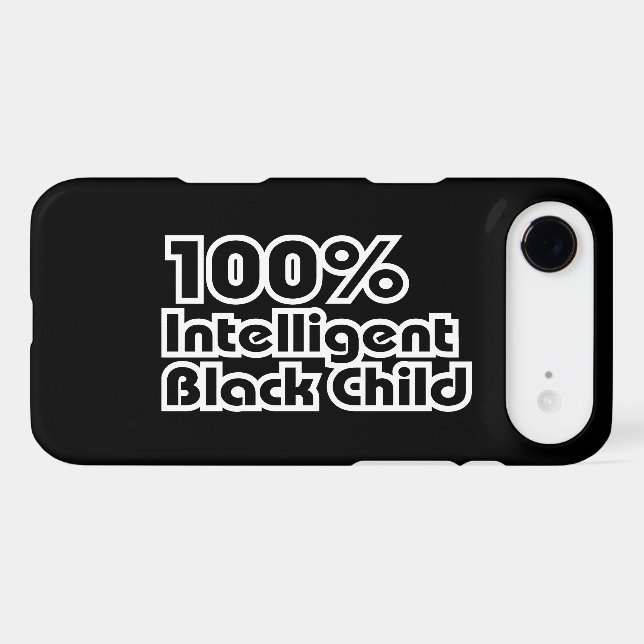 100% Intelligent Black Child (Back (Horizontal))