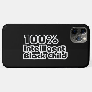100% Intelligent Black Child Case-Mate iPhone Case