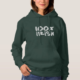 100% Irish Hoodie