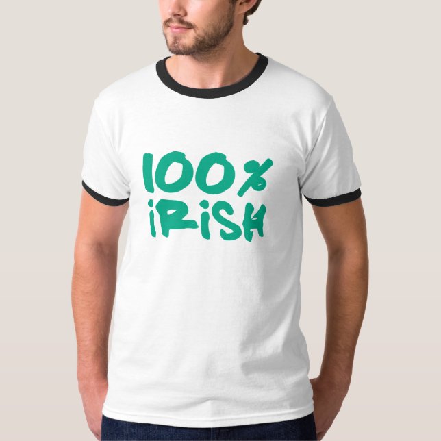 100% Irish T-Shirt (Front)